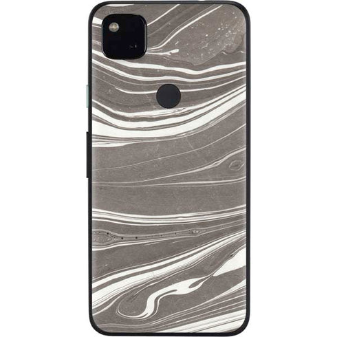 Grey Marble Google Pixel 4a Skin